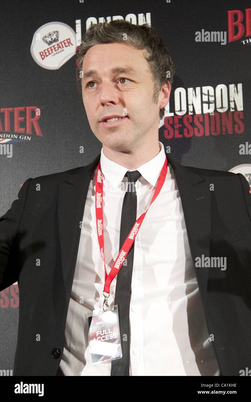 March 20, 2012 - Madrid, Spain - Baxter Dury attends a photocall during Beefeater London Sessions Festival at tipical spanish t'ablao' El Corral de la Pacheca in Madrid (Credit Image: © Jack Abuin/ZUMAPRESS.com) Stock Photo