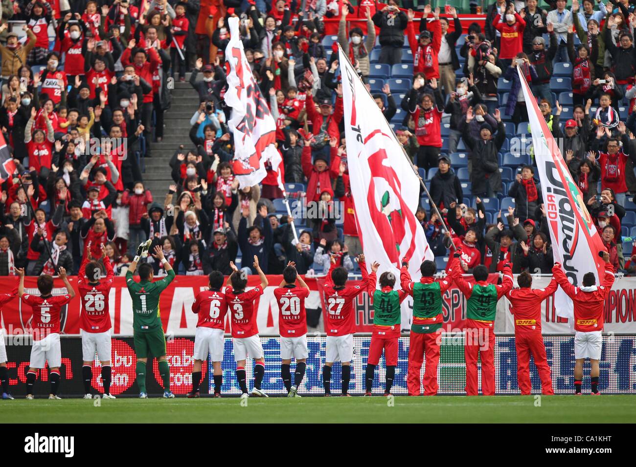 Urawa Urawa Red Diamonds team group, MARCH 20, 2012 - Football /Soccer : 2012 ...
