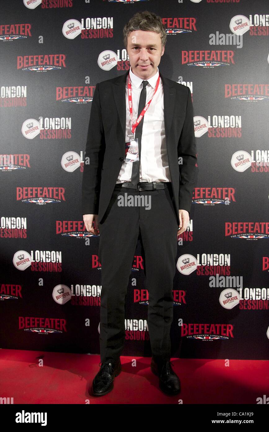 March 20, 2012 - Madrid, Spain - Baxter Dury attends a photocall during Beefeater London Sessions Festival at tipical spanish t'ablao' El Corral de la Pacheca in Madrid (Credit Image: © Jack Abuin/ZUMAPRESS.com) Stock Photo