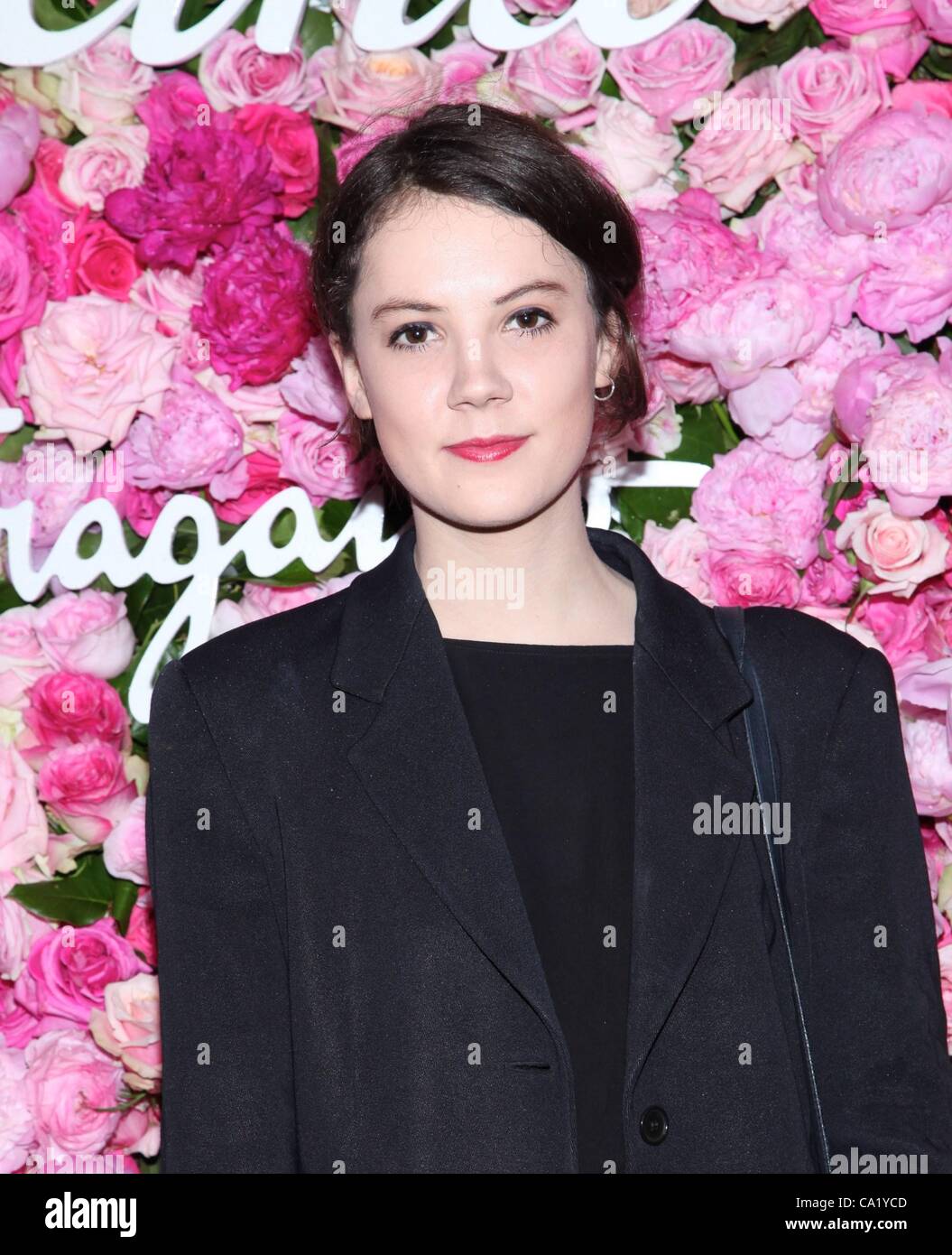 Alice St. Clair Erskine at arrivals for Salvatore Ferragamo Signorina