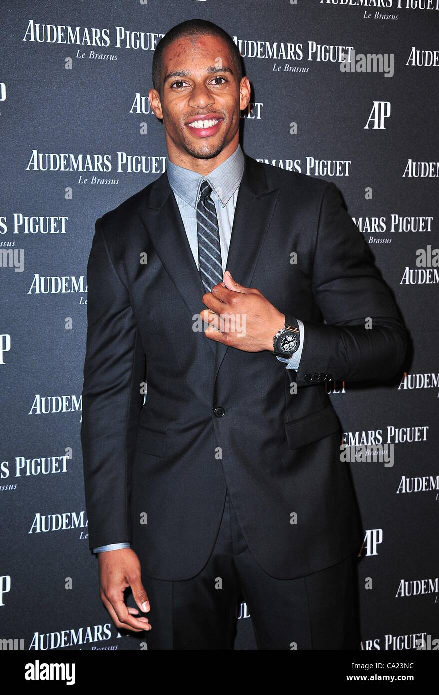 Victor Cruz at arrivals for Audemars Piguet Royal Oak 40 Years