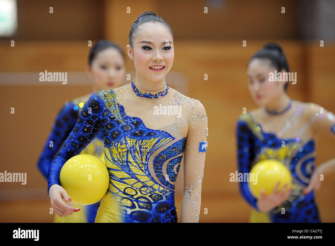 Yuka Endo, MARCH 23, 2012 Rhythmic Gymnastics Japanese Rhythmic