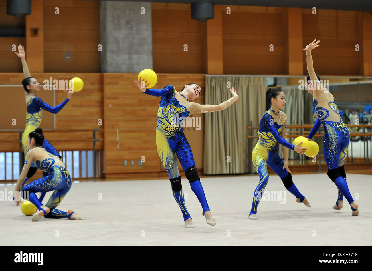 Japan National Team, MARCH 23, 2012 Rhythmic Gymnastics Japanese