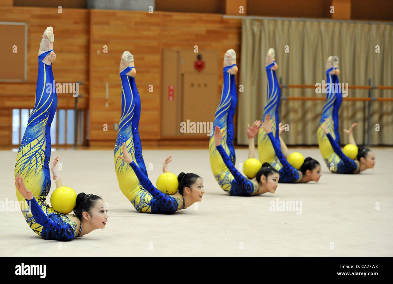 Japan National Team, MARCH 23, 2012 Rhythmic Gymnastics Japanese