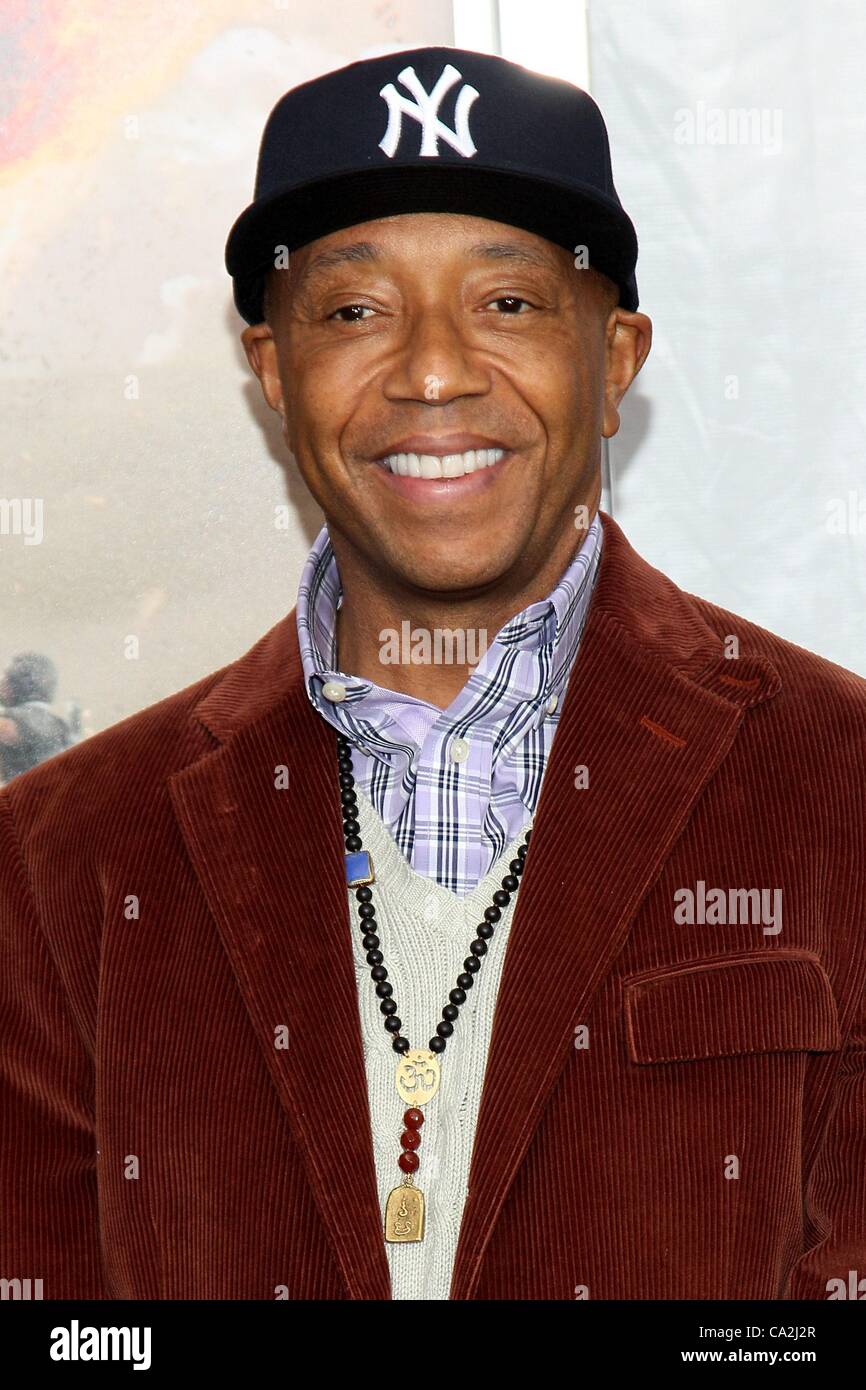 Russell Simmons at arrivals for WRATH OF THE TITANS Premiere, AMC Loews
