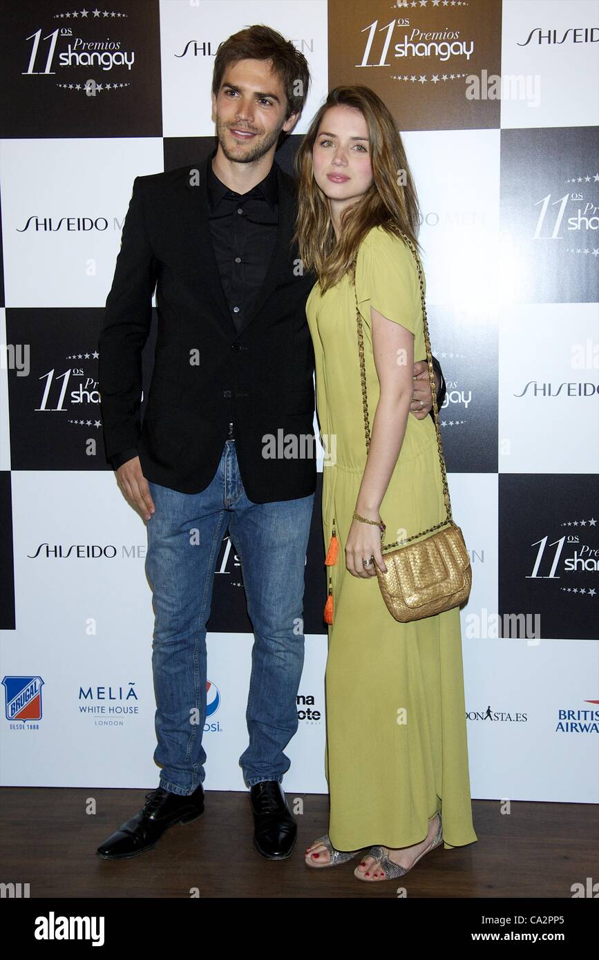 March 27, 2012 - Madrid, Spain - Marc Clotet and Ana de Armas attend
