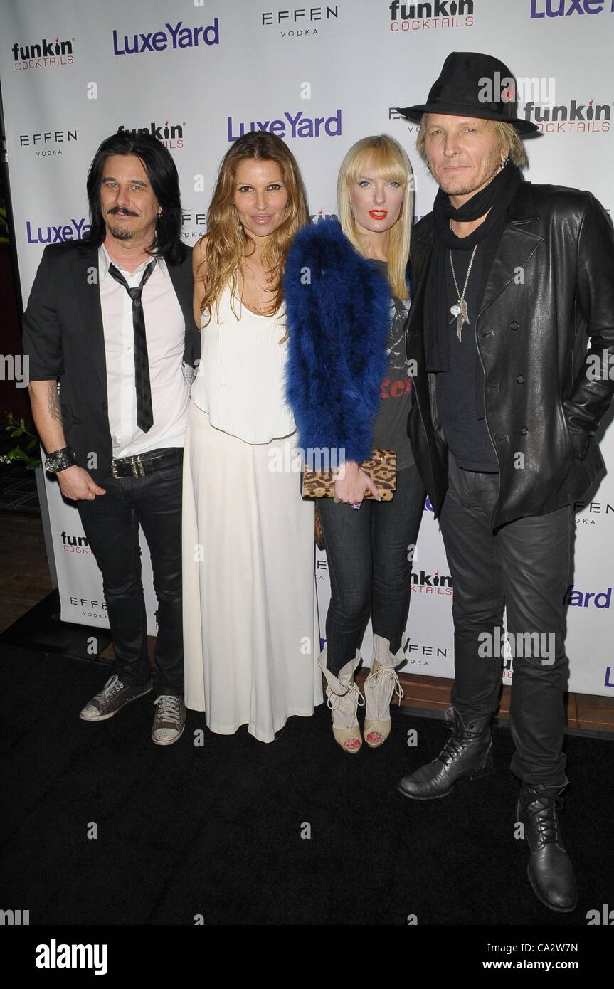 Gilby Clarke, Daniella Clarke, Ace Harper, Matt Sorum at arrivals ...