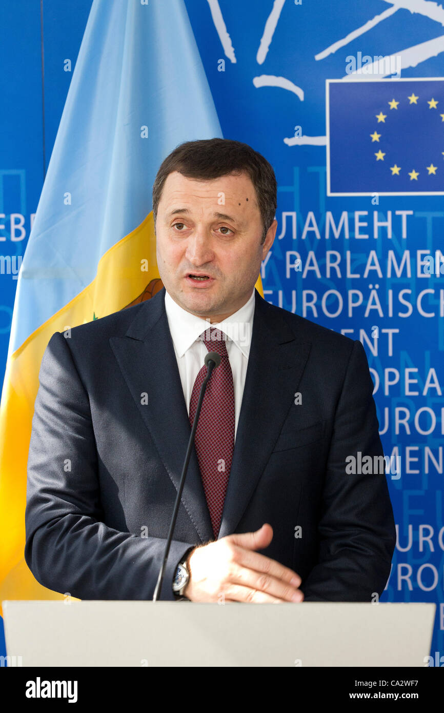 Vlad Filat, Prime Minister of Moldova Stock Photo