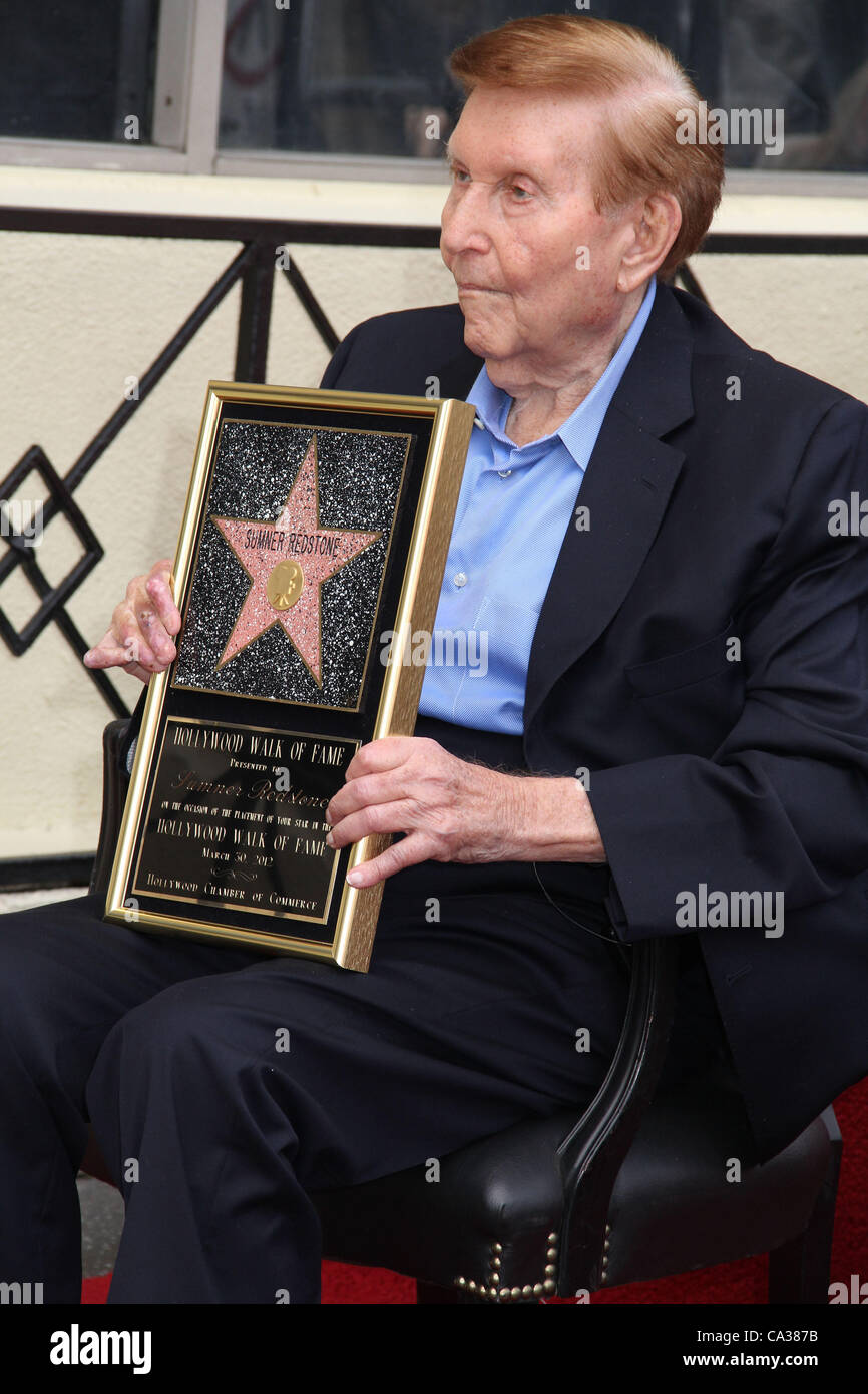 Image of sumner redstone hi-res stock photography and images - Alamy