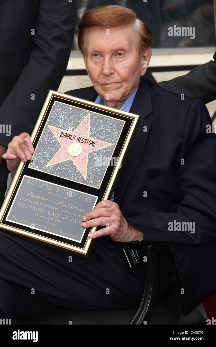 Image of sumner redstone hi-res stock photography and images - Alamy