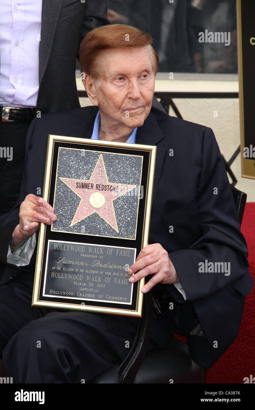 Image of sumner redstone hi-res stock photography and images - Alamy