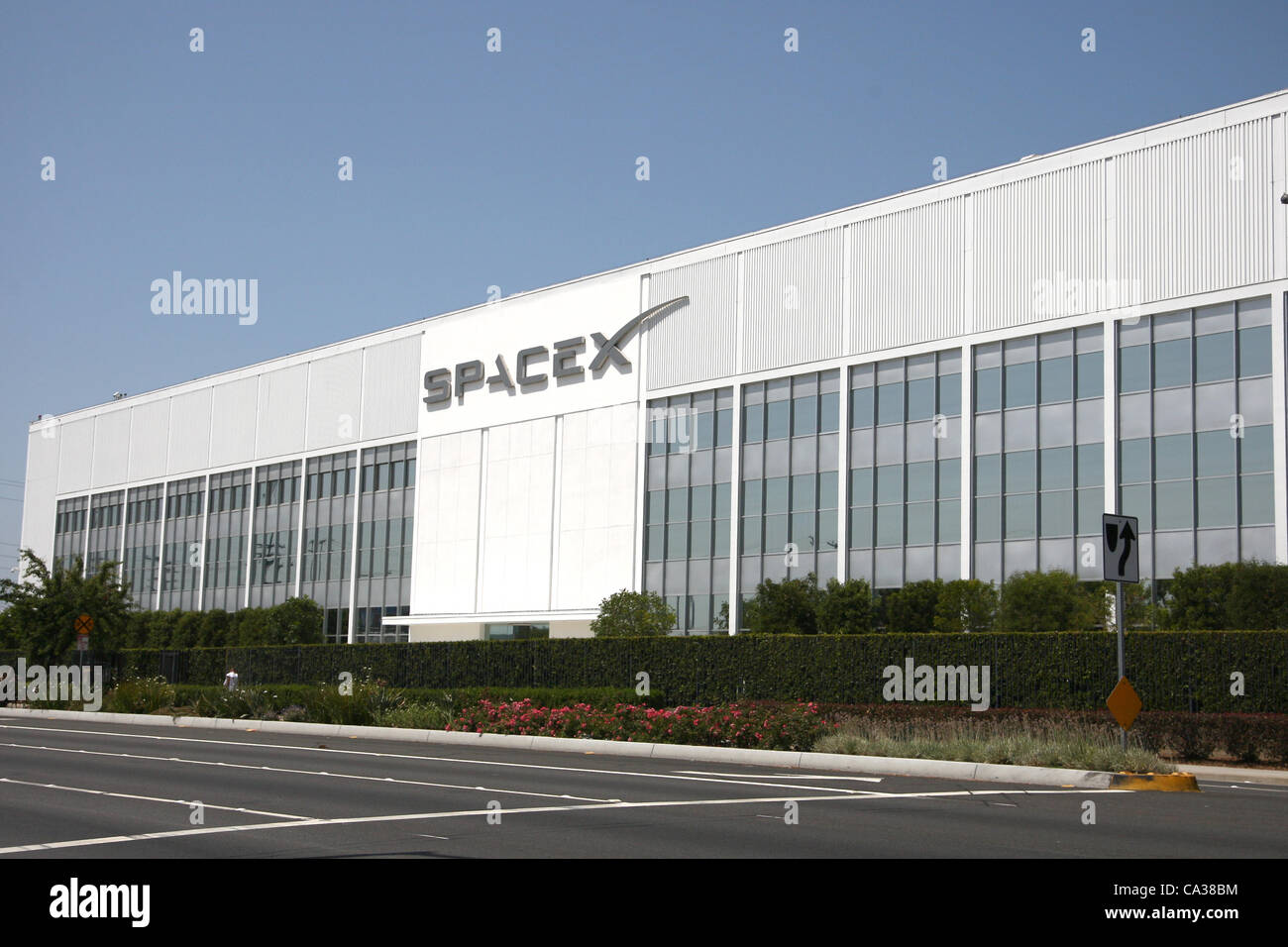 SPACEX SPACEX HEADQUARTERS HAWTHORNE CALIFORNIA USA 30 May 2012 Stock