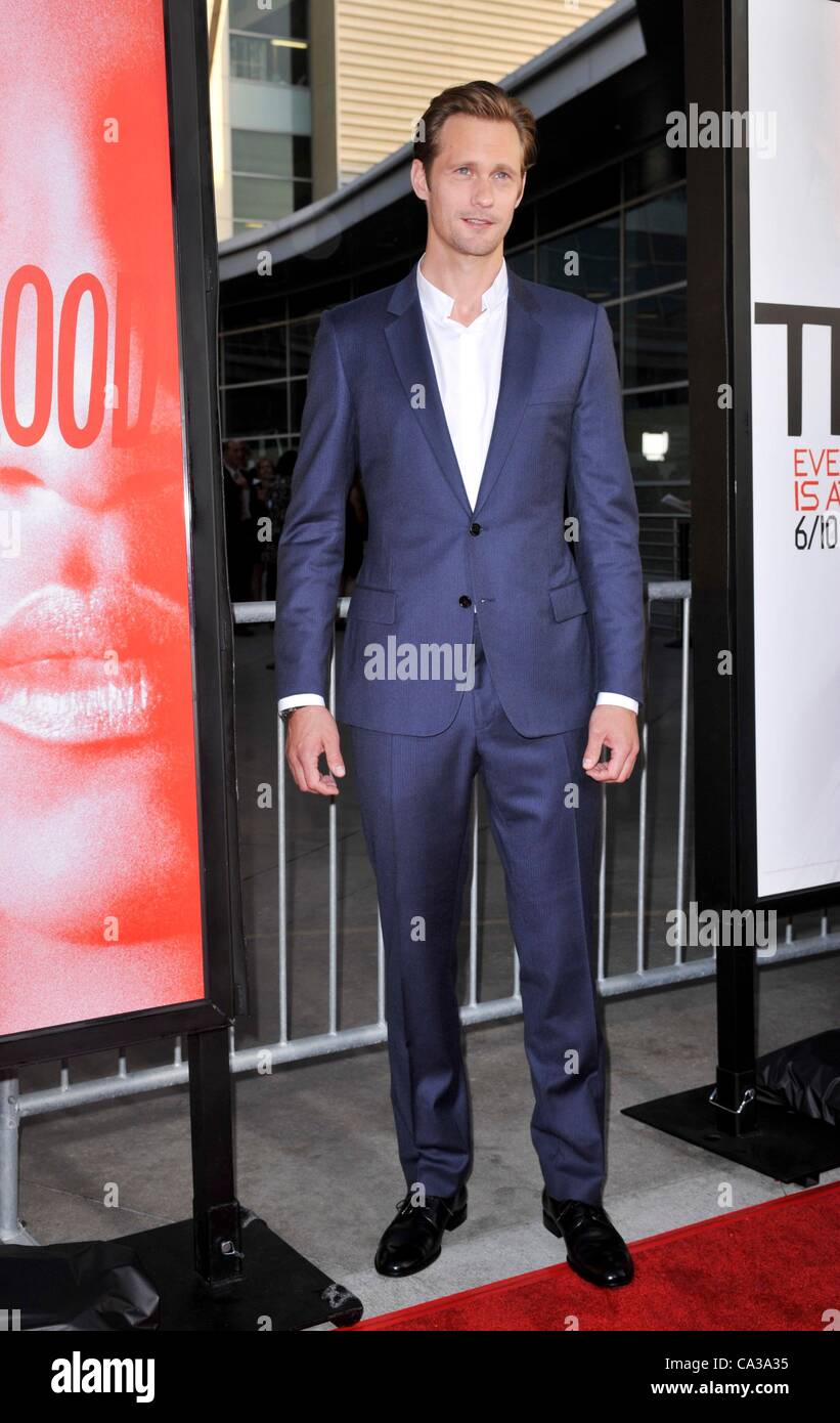 Alexander Skarsgard at arrivals for TRUE BLOOD Season 5 Premiere, Cinerama Dome at The Arclight Hollywood, Los Angeles, CA May 30, 2012. Photo By: Elizabeth Goodenough/Everett Collection Stock Photo