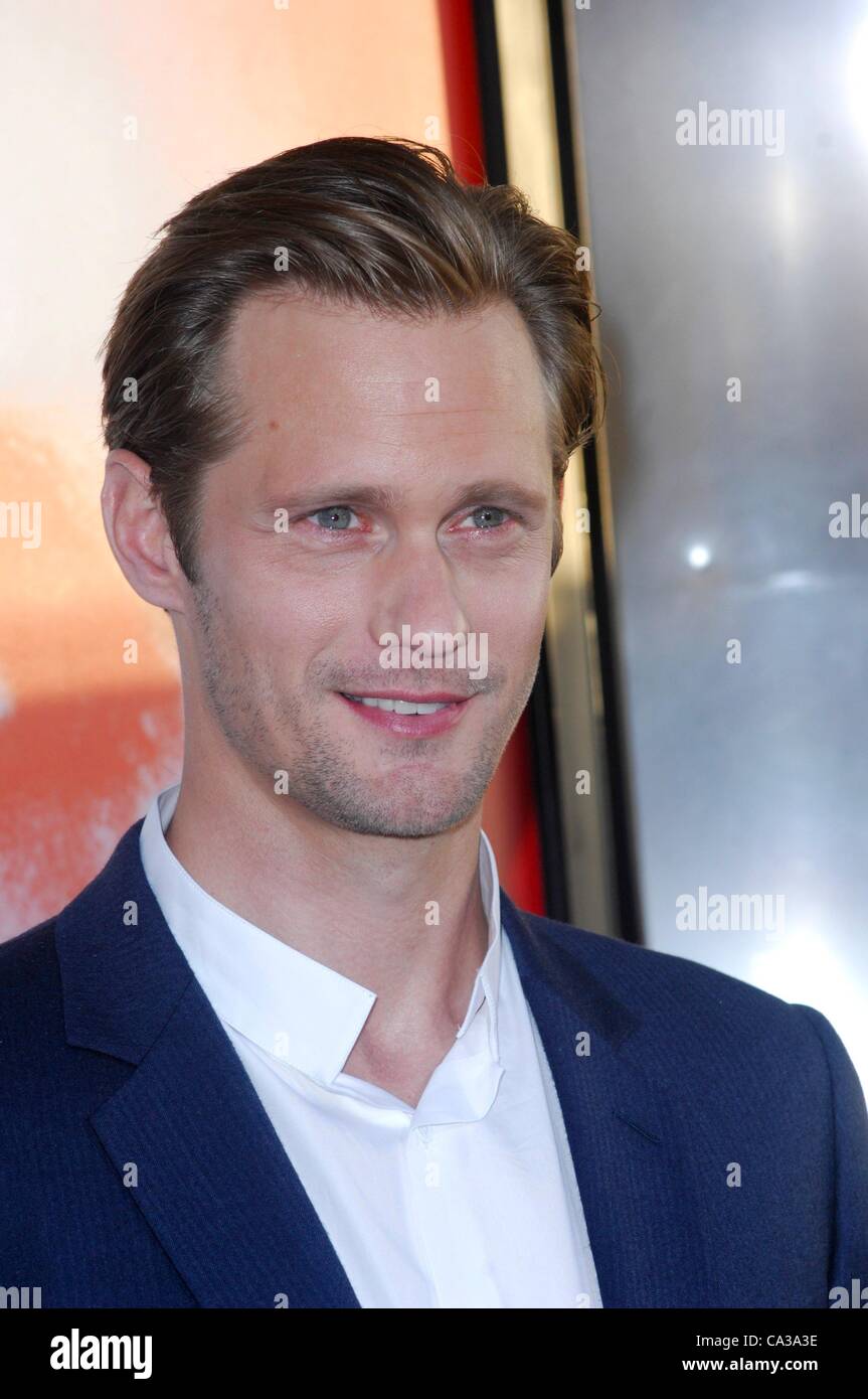 Alexander Skarsgard at arrivals for TRUE BLOOD Season 5 Premiere, Cinerama Dome at The Arclight Hollywood, Los Angeles, CA May 30, 2012. Photo By: Elizabeth Goodenough/Everett Collection Stock Photo