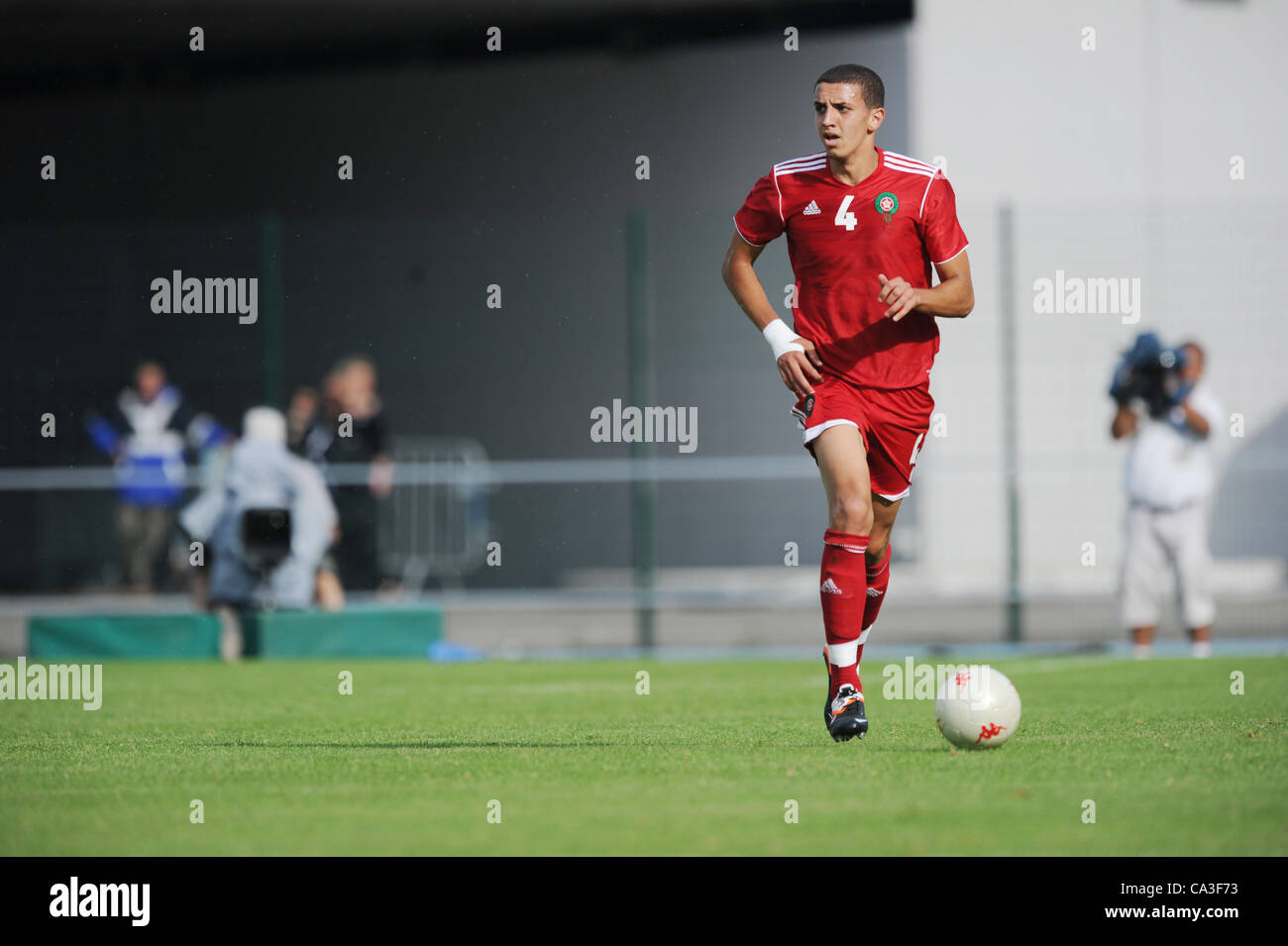 CS Maritimo Goalkeeper Amir Abedzadeh in action during the Liga Nos match  between CD Nacional and CS Maritimo at Estádio da Madeira on March 12, 2021  in Funchal, Madeira, Portugal. (Photo by