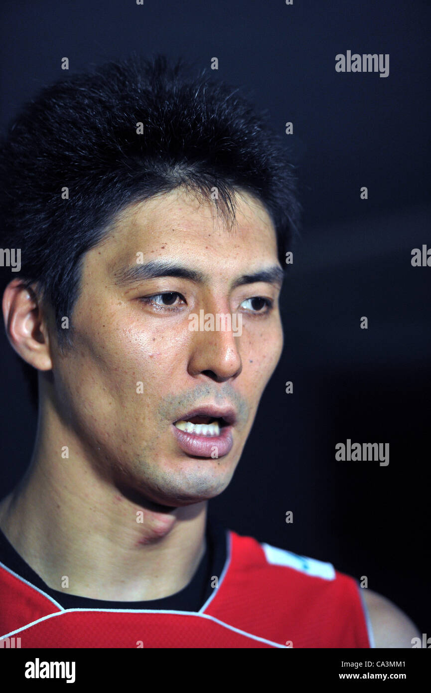 Takahiro Yamamoto (JPN), JUNE 1, 2012 Volleyball FIVB the Men's