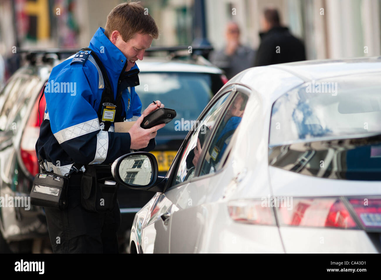 Ceredigion County Council 'Parking Enforcement Officers' on the streets