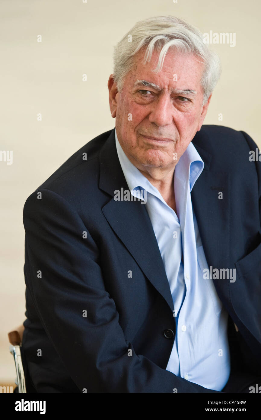 Mario Vargas Llosa, Peruvian Novelist & Nobel Laureate, At The