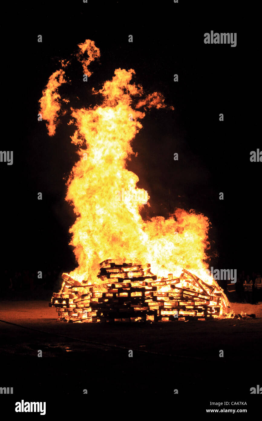 Jubilee beacon burning hi-res stock photography and images - Alamy