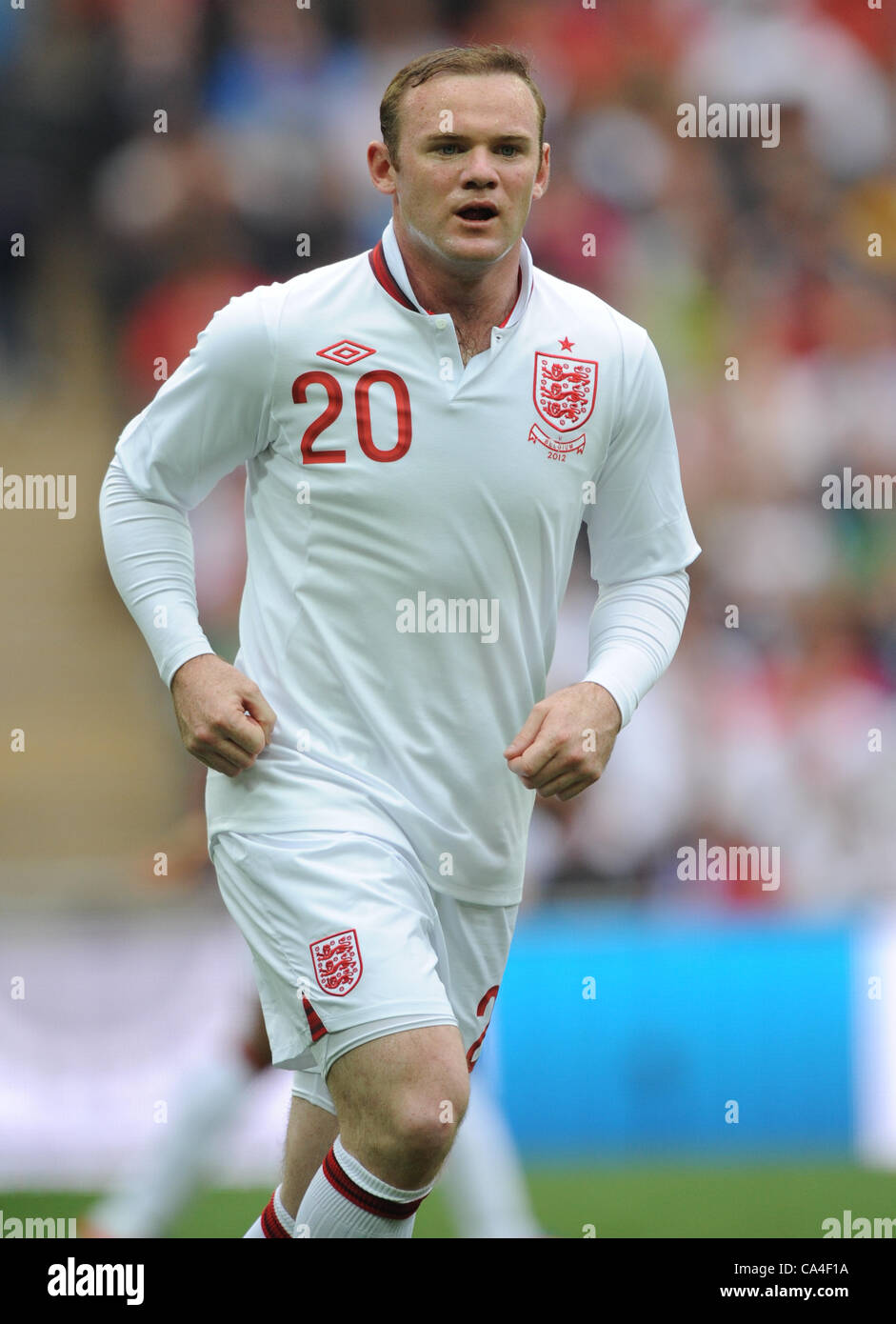 Wayne Rooney Celebrity Football Euro 2012 England Face Card Mask