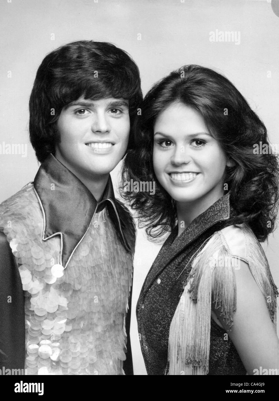 DONNY AND MARIE OSMOND.TV-FILM STILL.(Credit Image: Â© Globe Photos/ZUMAPRESS.com) Stock Photo