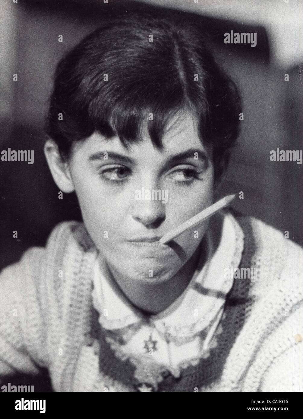 MILLIE PERKINS in Anne Frank.(Credit Image: Â© Gerard Decaux/Globe ...