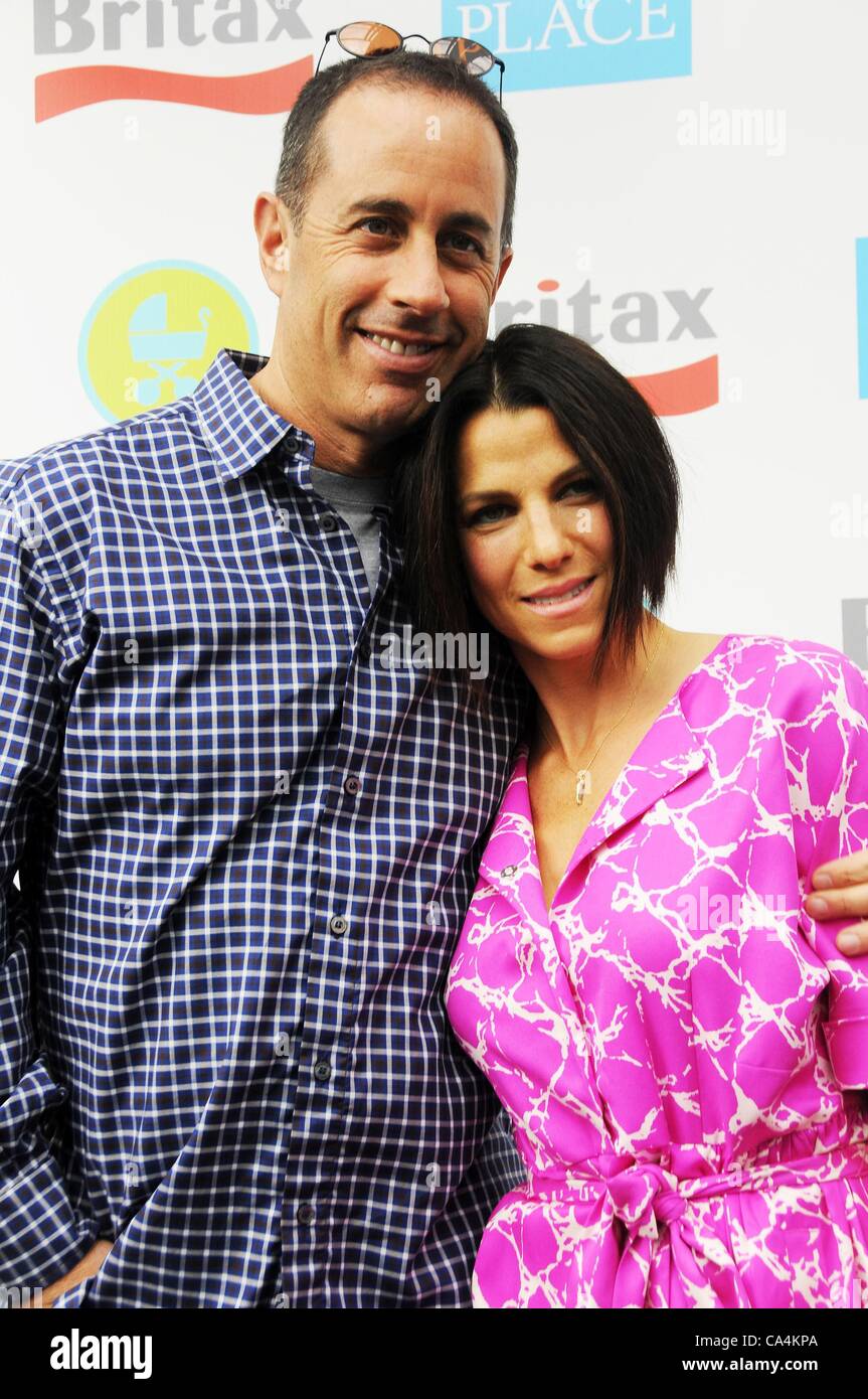 USA. Jerry Seinfeld, Jessica Seinfeld at arrivals for The 2012 Baby