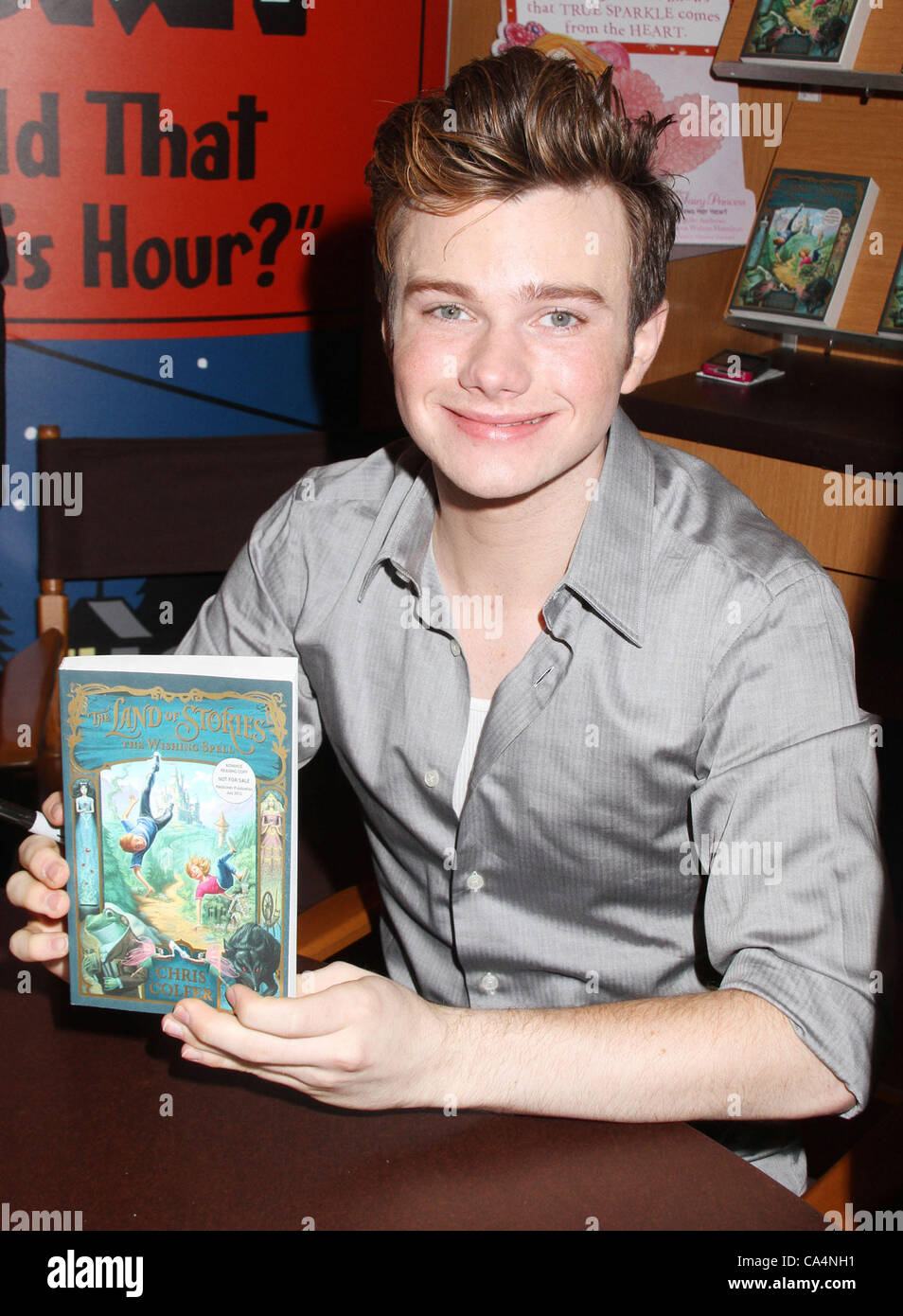 June 6, 2012 - New York, New York, U.S. - Actor CHRIS COLFER attends Book E...