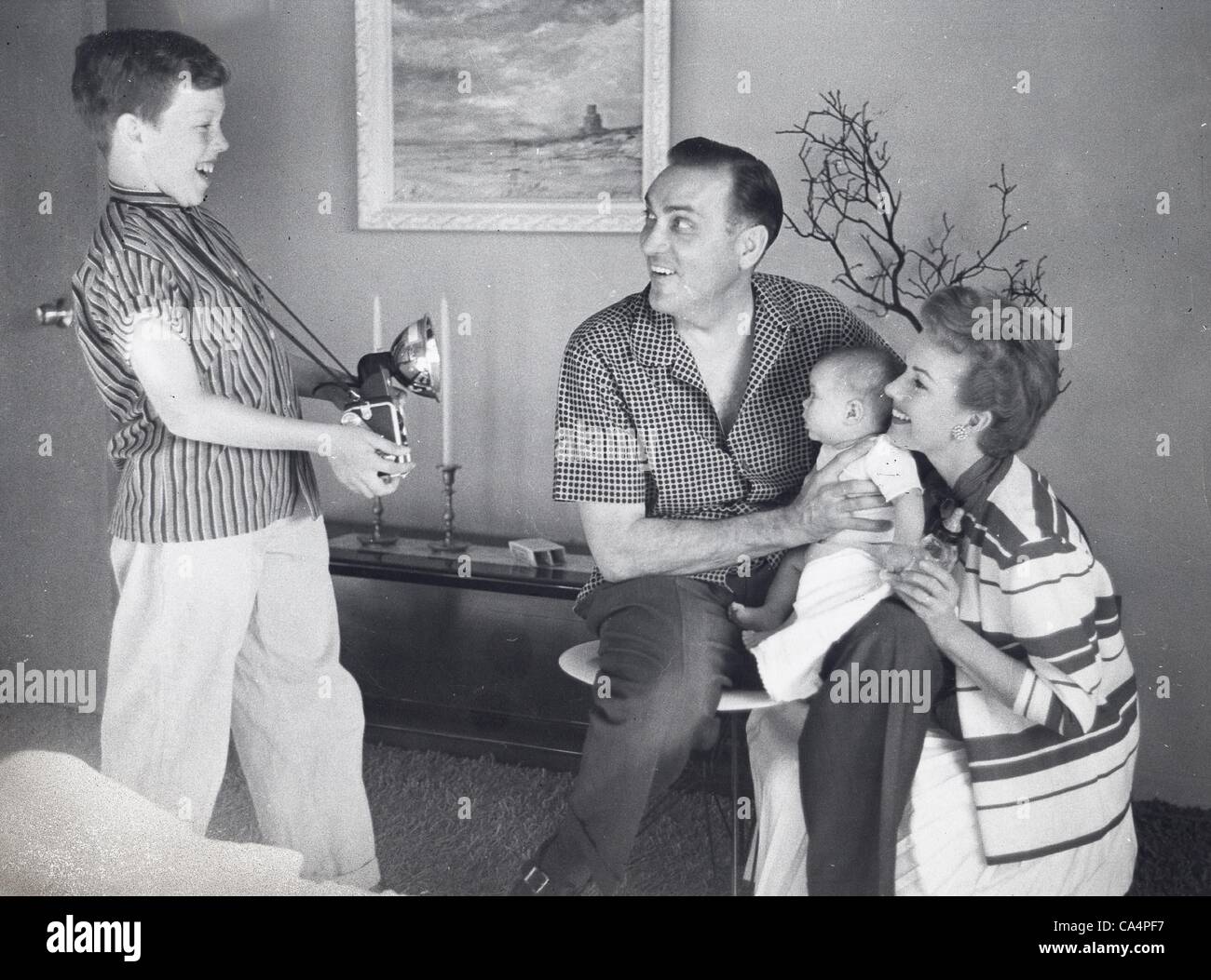 GALE STORM with husband Lee Bonnell , sons Phillip Bonnell , Peter ...