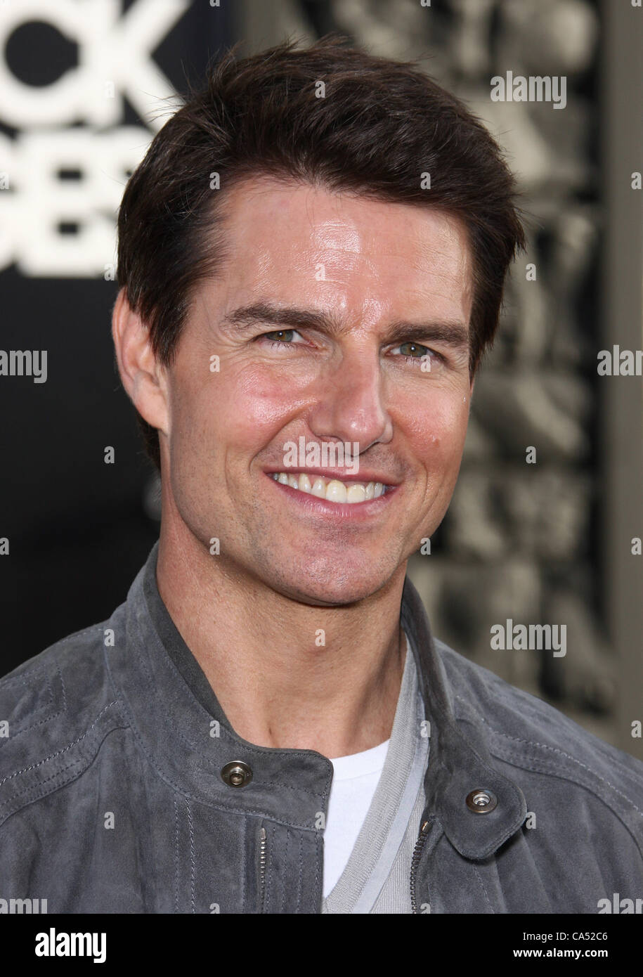 TOM CRUISE ROCK OF AGES. WORLD PREMIERE HOLLYWOOD LOS ANGELES ...