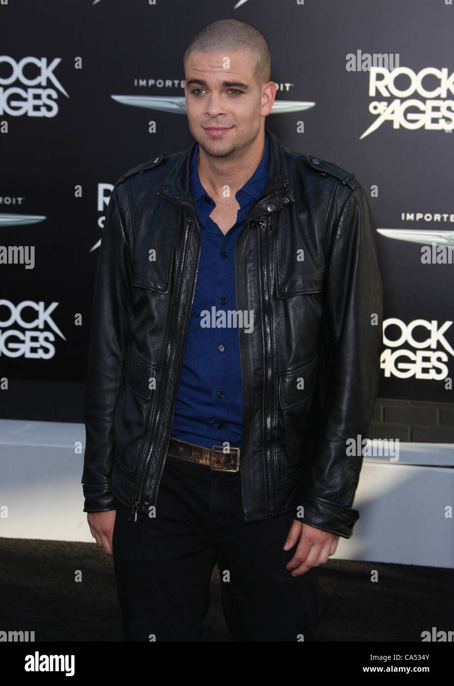 MARK SALLING ROCK OF AGES. WORLD PREMIERE HOLLYWOOD LOS ANGELES CALIFORNIA USA 08 June 2012 Stock Photo