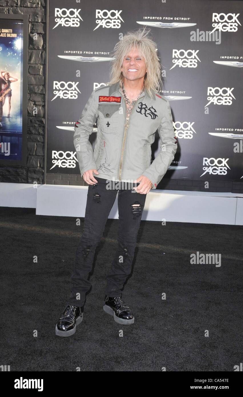CC Deville at arrivals for ROCK OF AGES Premiere, Grauman's Chinese
