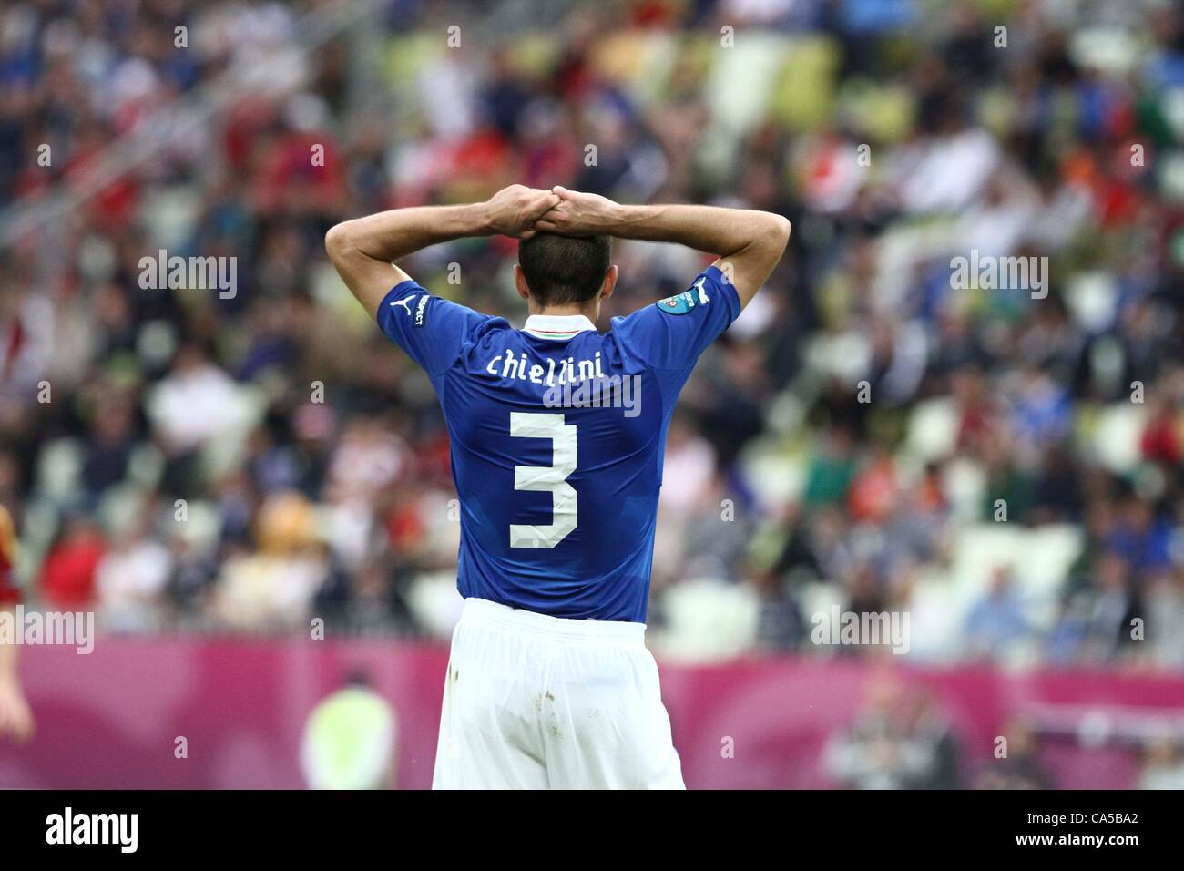 italy vs spain Euro 2012 Stock Photo Alamy
