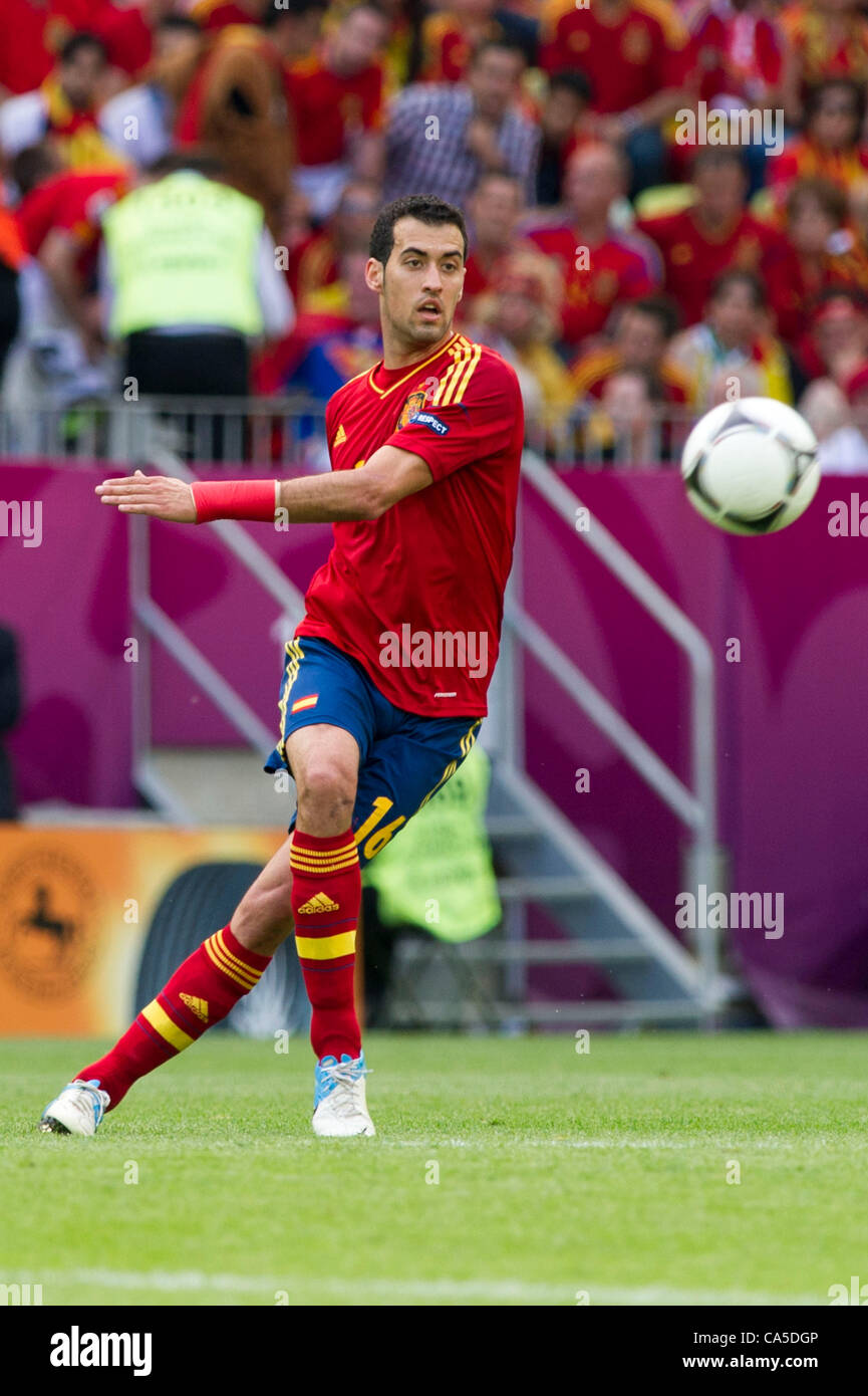 Sergio Busquets (ESP), JUNE 10, 2012 Football / Soccer UEFA EURO