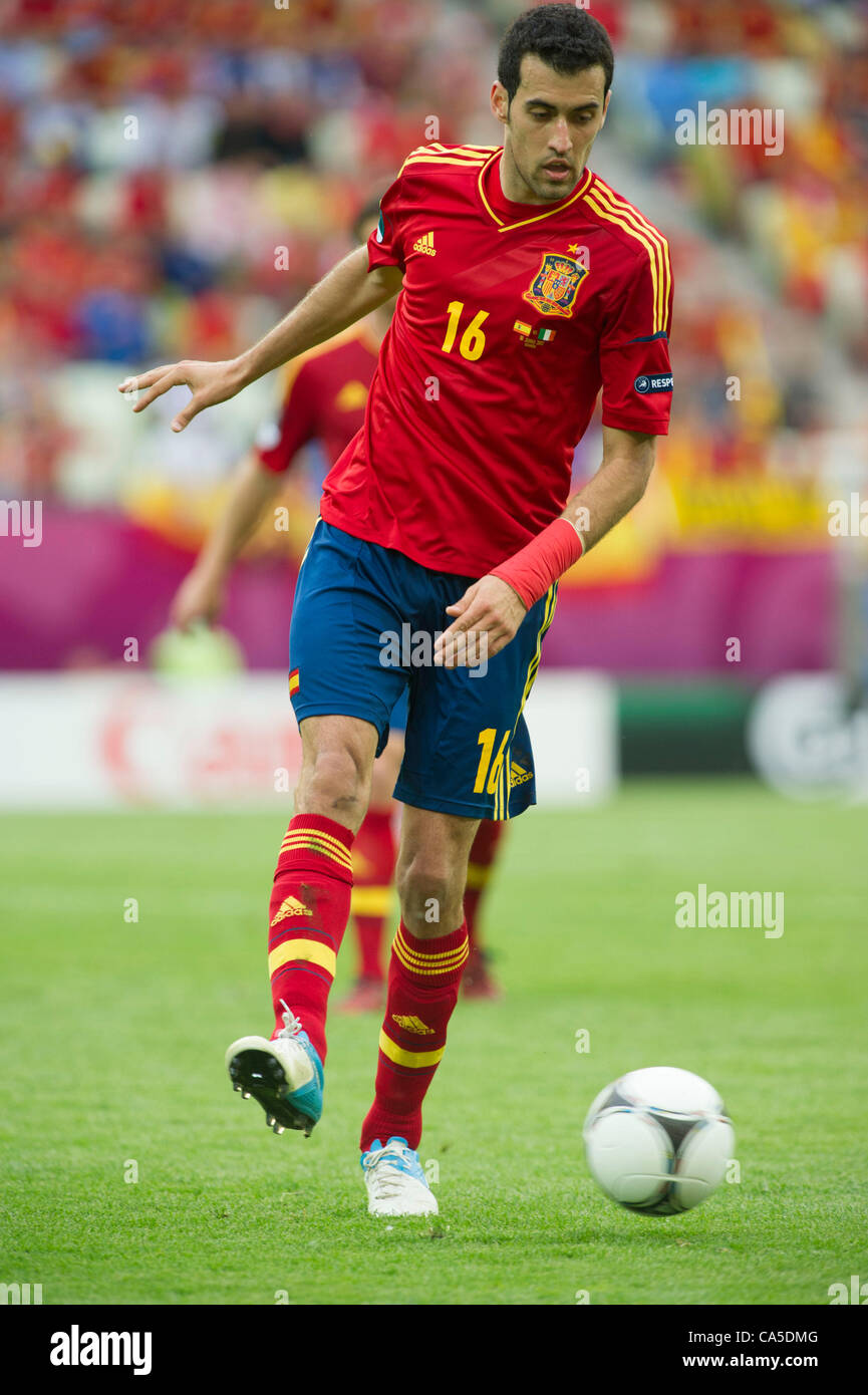 Sergio Busquets (ESP), JUNE 10, 2012 Football / Soccer UEFA EURO