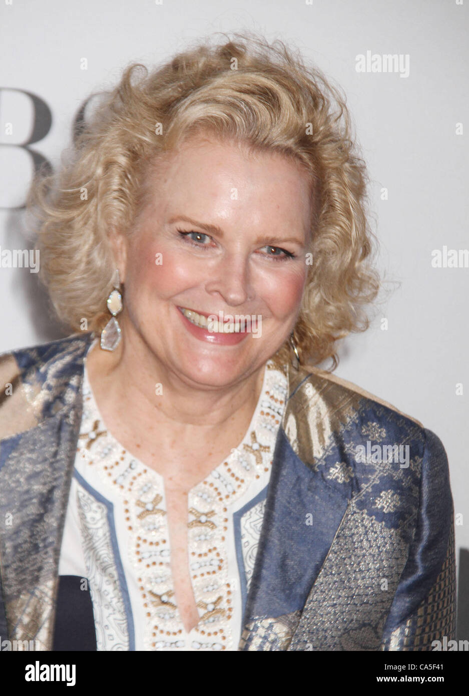 June 10, 2012 - New York, New York, U.S. - Actress CANDICE BERGEN attends the 66th Annual Tony Awards held at The Beacon Theater. (Credit Image: © Nancy Kaszerman/ZUMAPRESS.com) Stock Photo