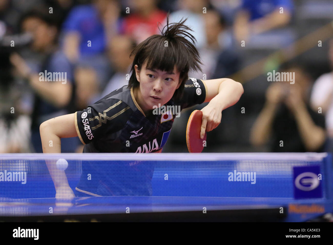 Japan sports table tennis ping pong japan open 2012 hi-res stock  photography and images - Alamy