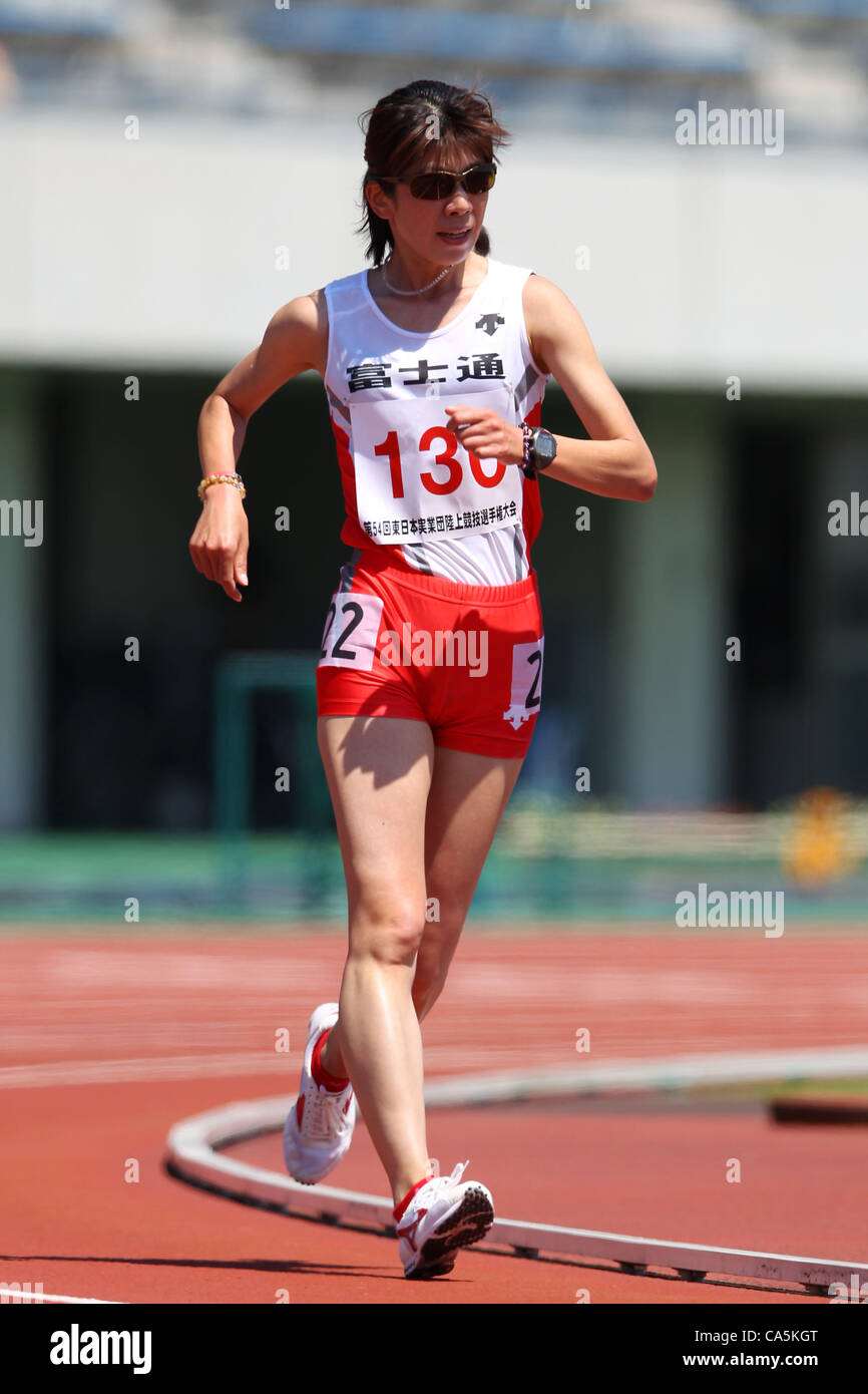 Mayumi Kawasaki, MAY 19, 2012 - Athletics : The 54th East Japan