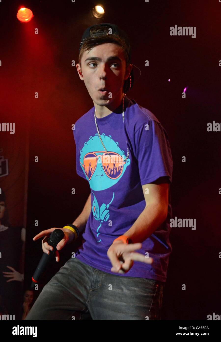 Wanted, Nathan Sykes on stage for 92.3 Now One Night Stand Concert