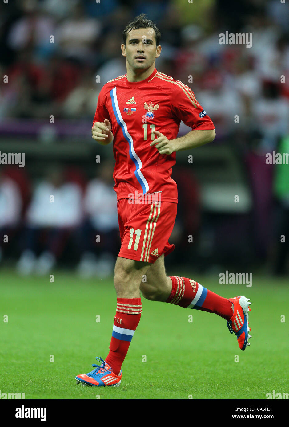 ALEKSANDR KERZHAKOV RUSSIA NATIONAL STADIUM WARSAW POLAND 16 June 2012