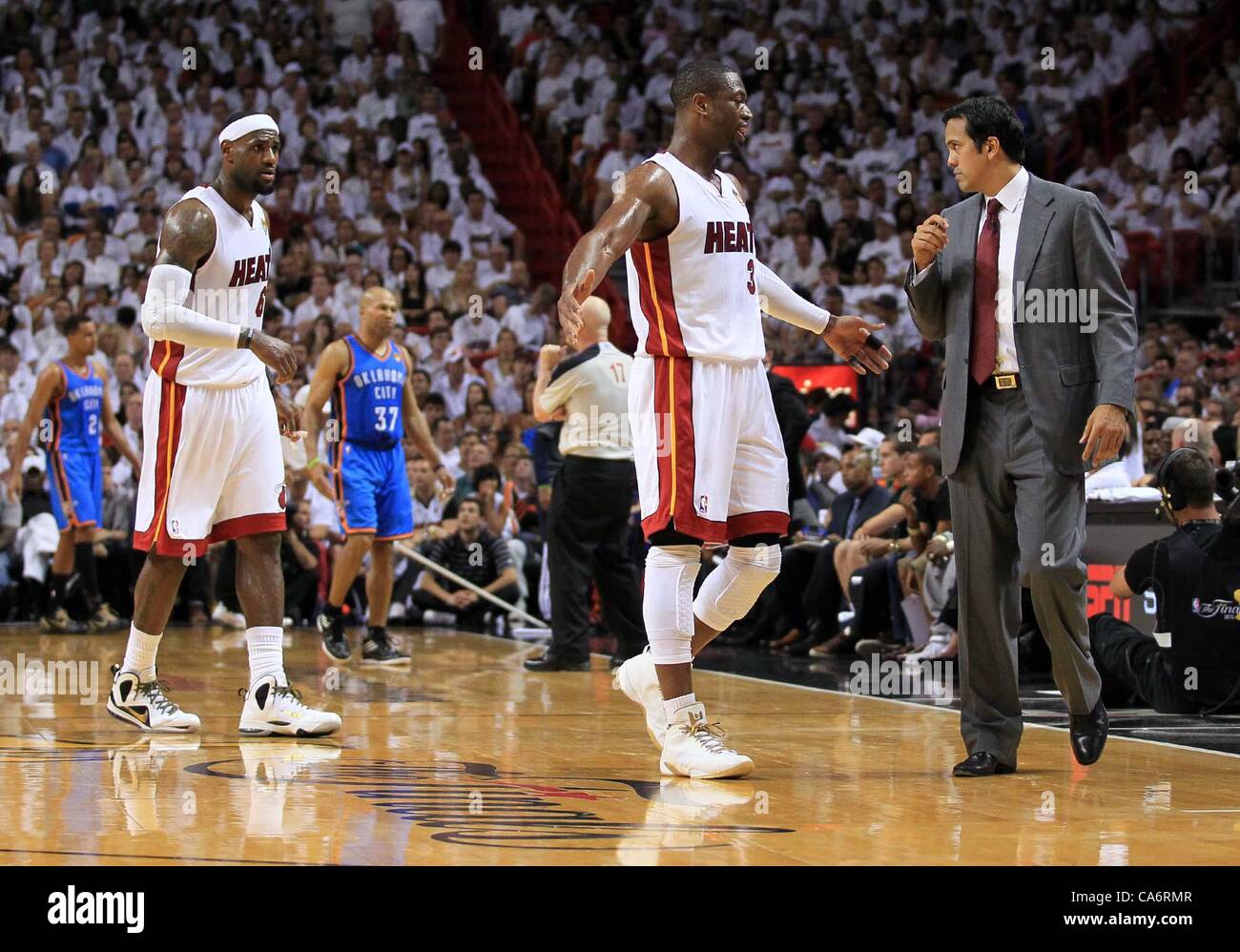 June 17, 2012 Miami, Florida, U.S. and Miami Heat shooting guard