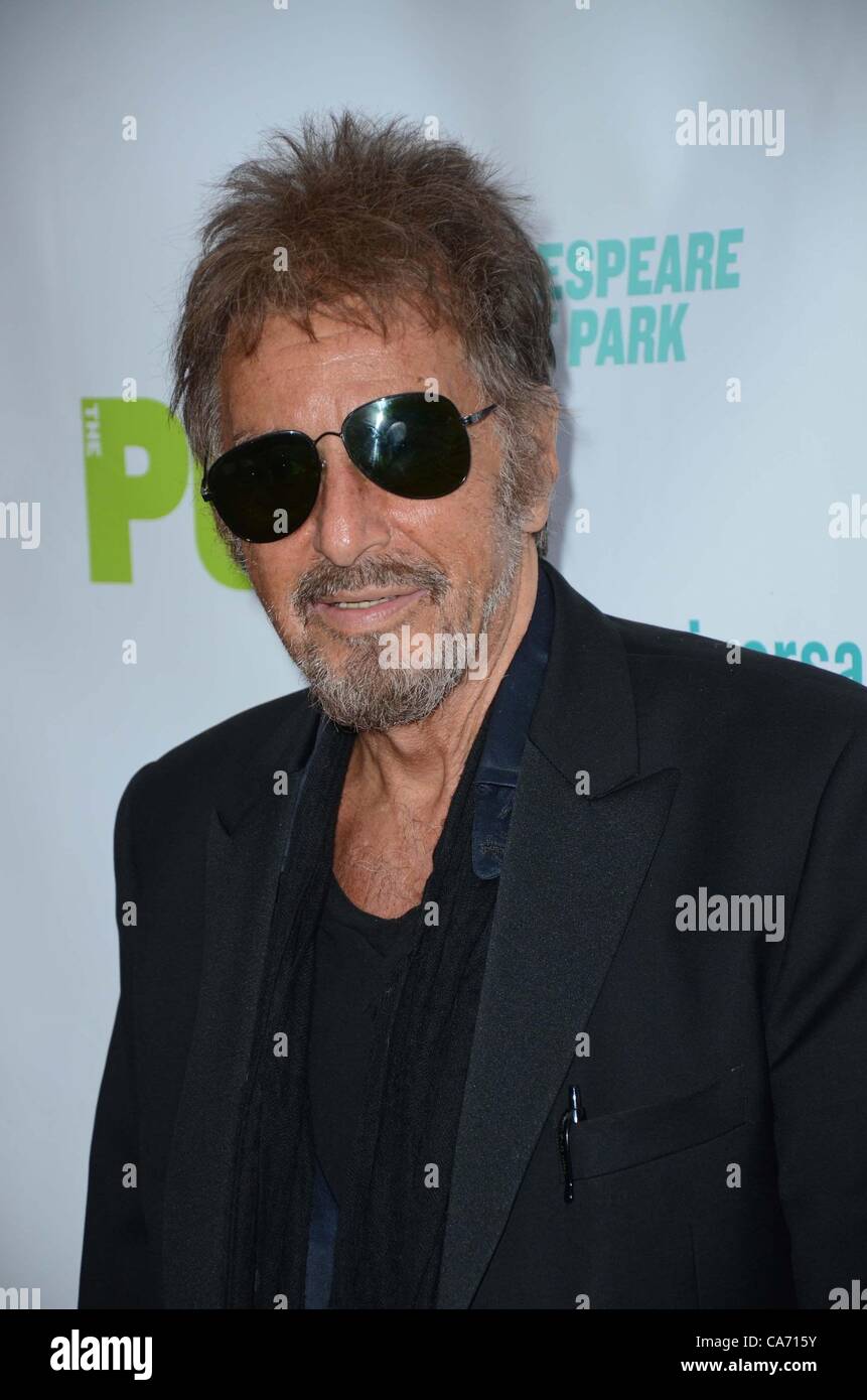 Al Pacino at arrivals for 50th Anniversary Public Theater Gala Honoring
