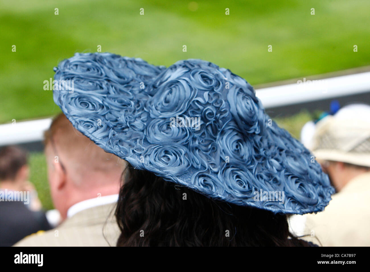 21.06.12 Ascot, Windsor, ENGLAND:   during Ladies Day Royal Ascot Festival at Ascot racecourse on June 21, 2012 in Ascot, England. Stock Photo