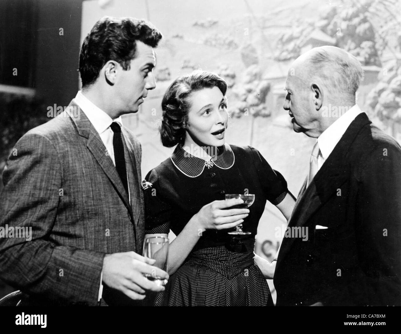ANTHONY FRANCIOSA WITH PATRICIA NEAL IN A FACE IN THE CROWD.FILM/TV
