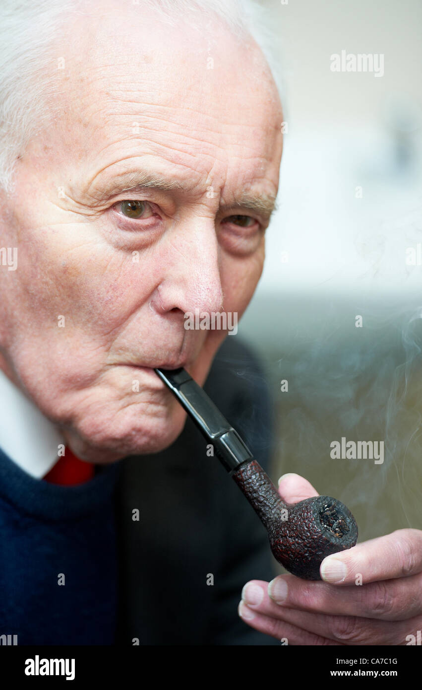 Tony Benn, the longest serving MP in the history of the Labour party. UK politics. Stock Photo