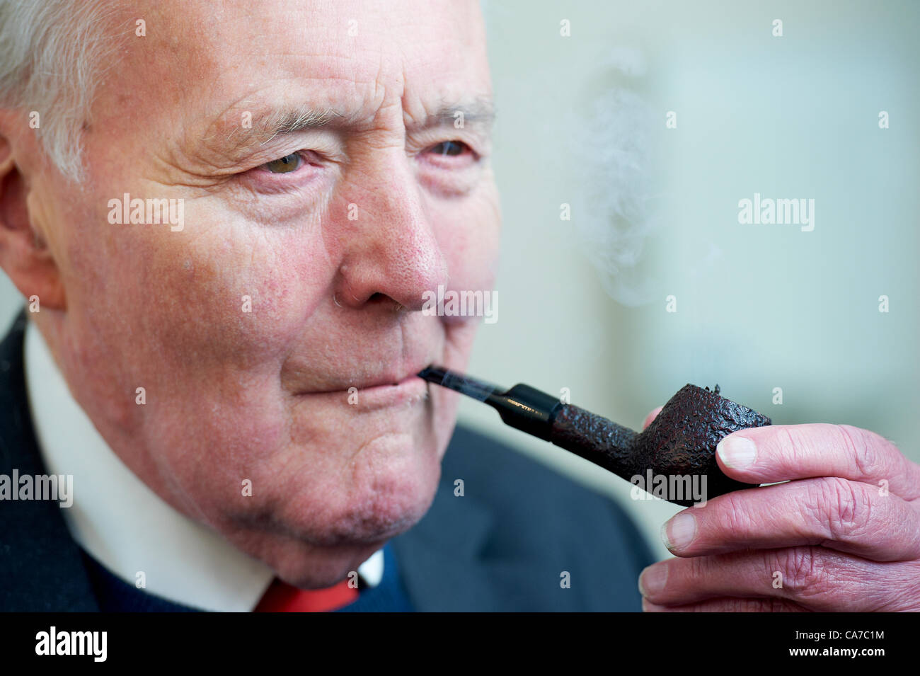 Tony Benn, the longest serving MP in the history of the Labour party. UK politics. Stock Photo