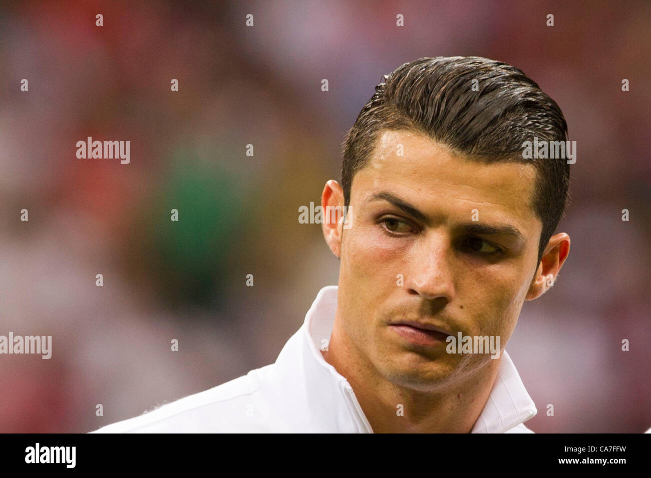 Cristiano Ronaldo POR JUNE 21 2012 Football Soccer UEFA
