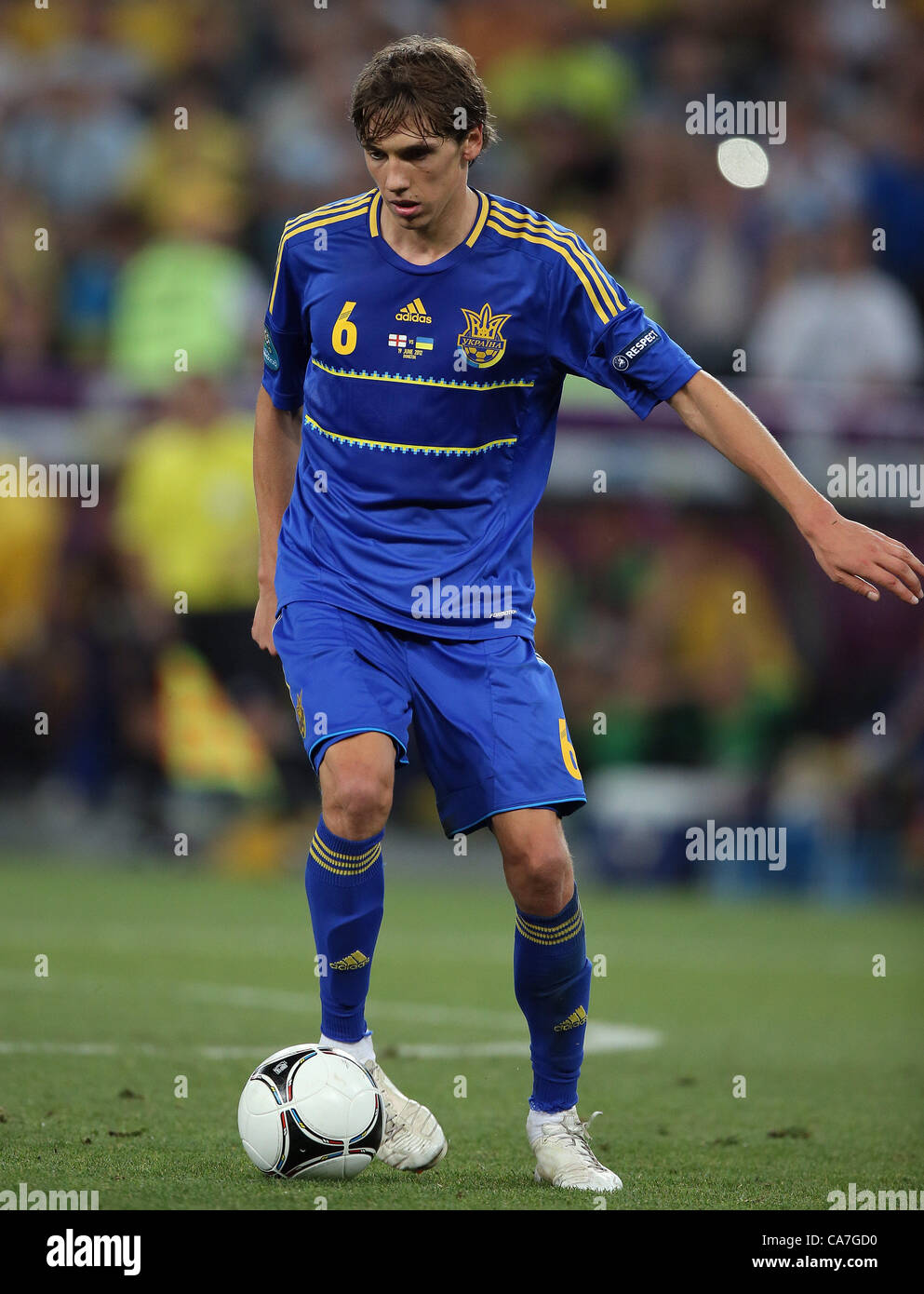 DENYS GARMASH UKRAINE DONBAS ARENA UKRAINE 19 June 2012 Stock