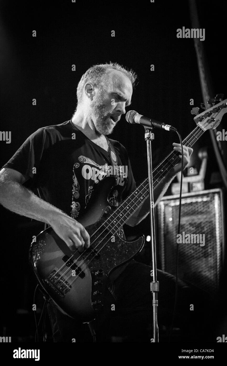 June 21, 2012 - Toronto, Ontario, Canada - American Crossover band Corrosion of Conformity performed live show at The Opera House in Toronto. In picture - MIKE DEAN (Credit Image: © Igor Vidyashev/ZUMAPRESS.com) Stock Photo