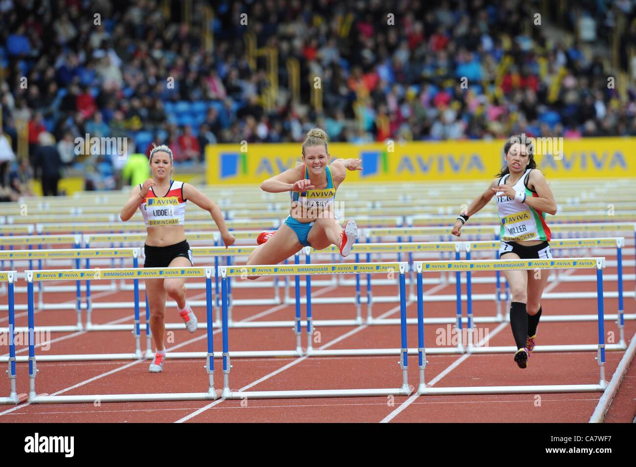 100m hurdles women's hires stock photography and images Alamy